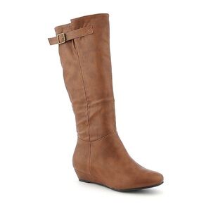NWT Mid Calf Brown Boots